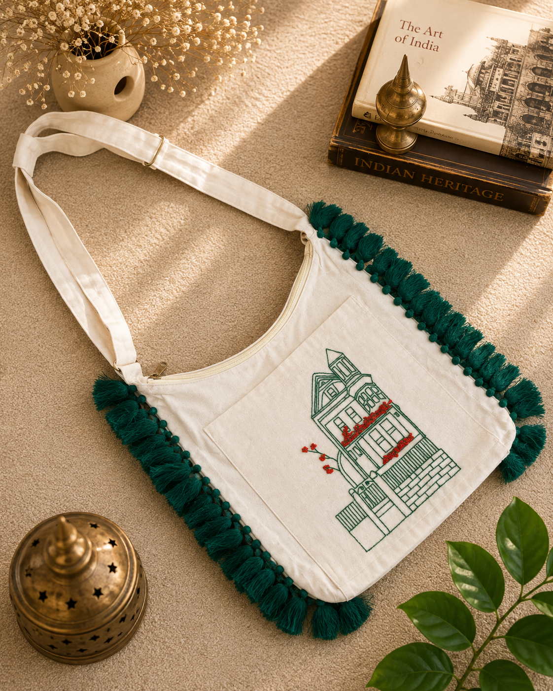 Cotton Jhola Bag For Market Shopping