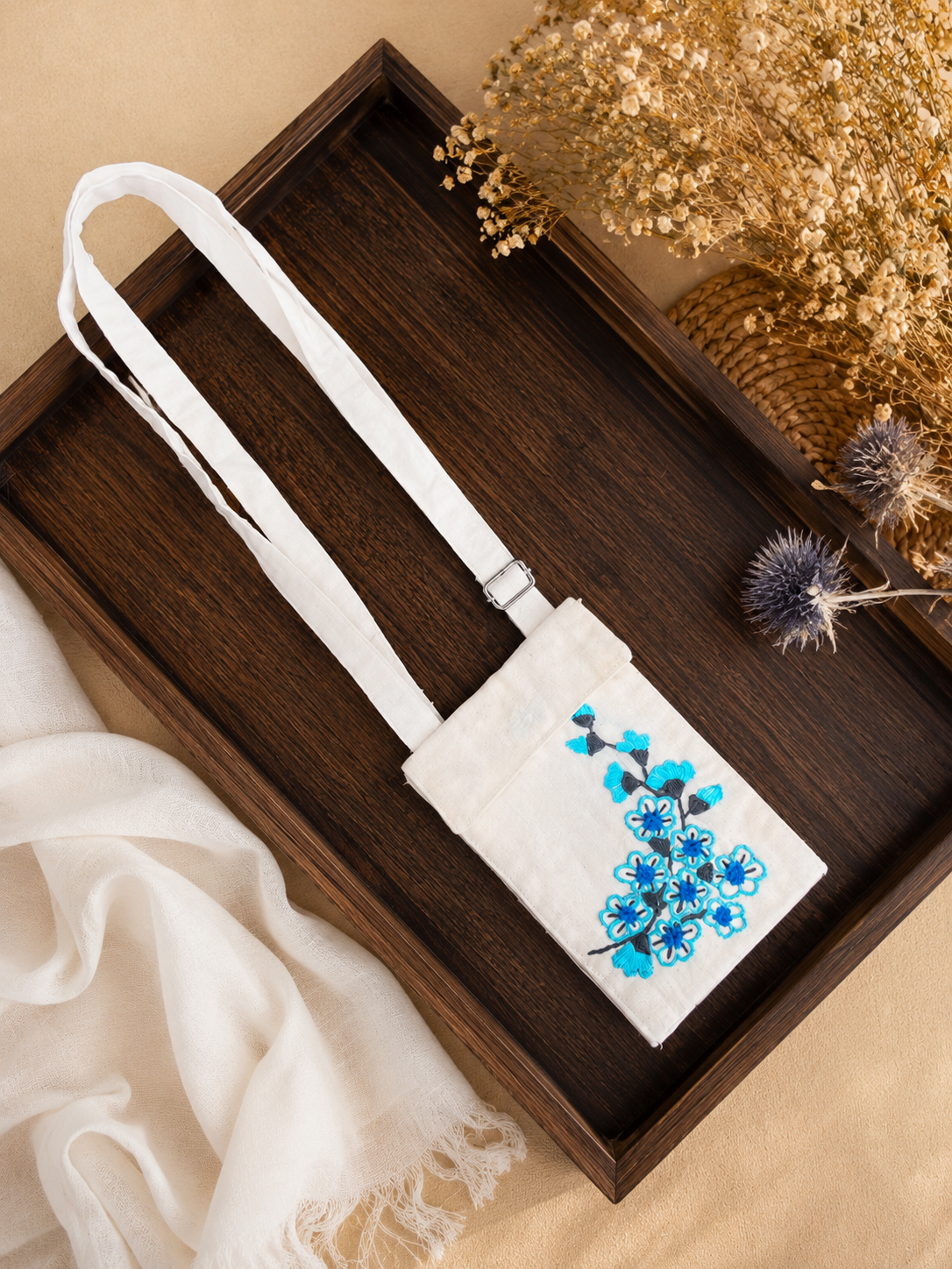 Premium Handcrafted Embroidered Phone Cover