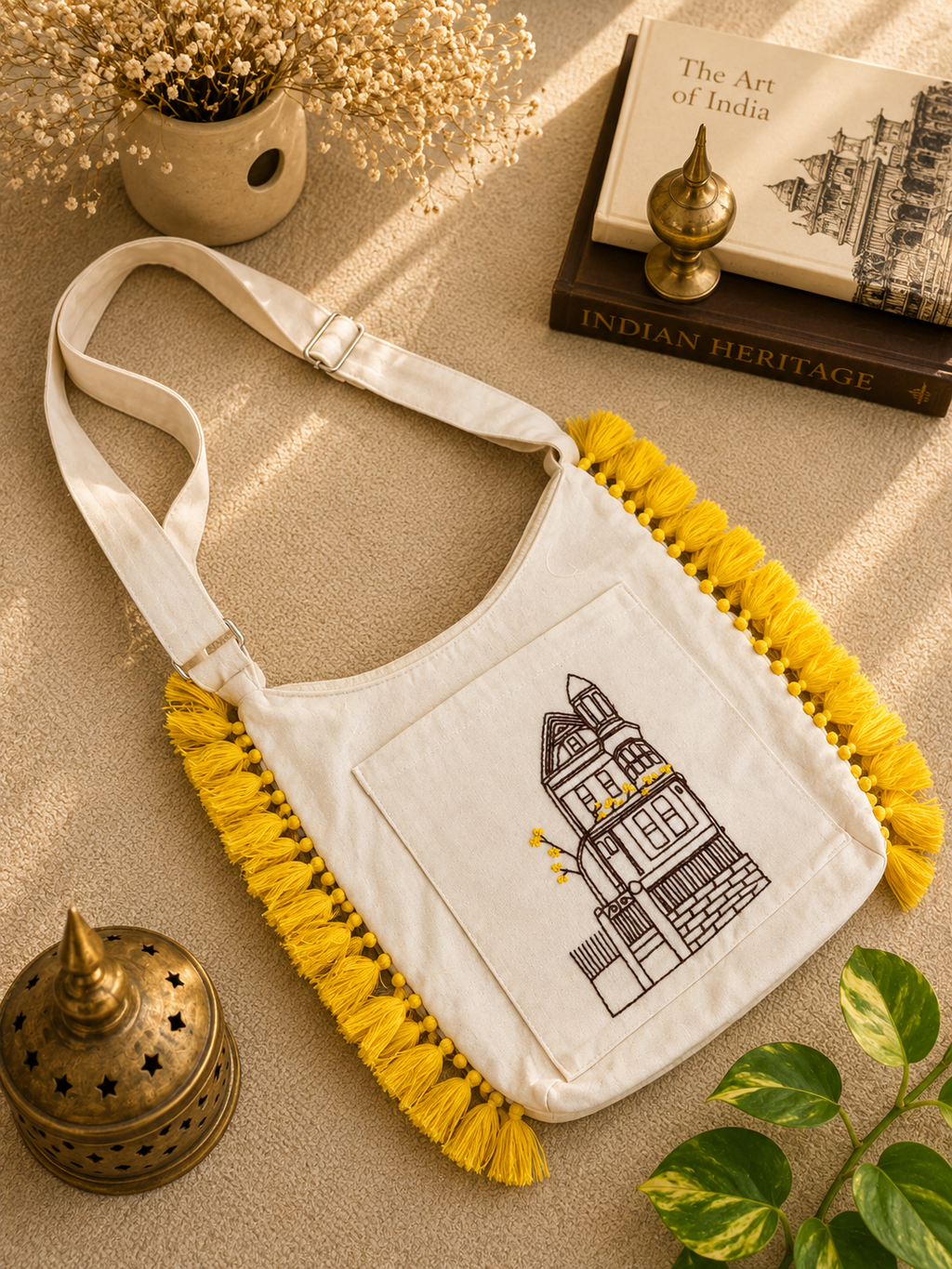 Cotton Jhola Bag For Market Shopping