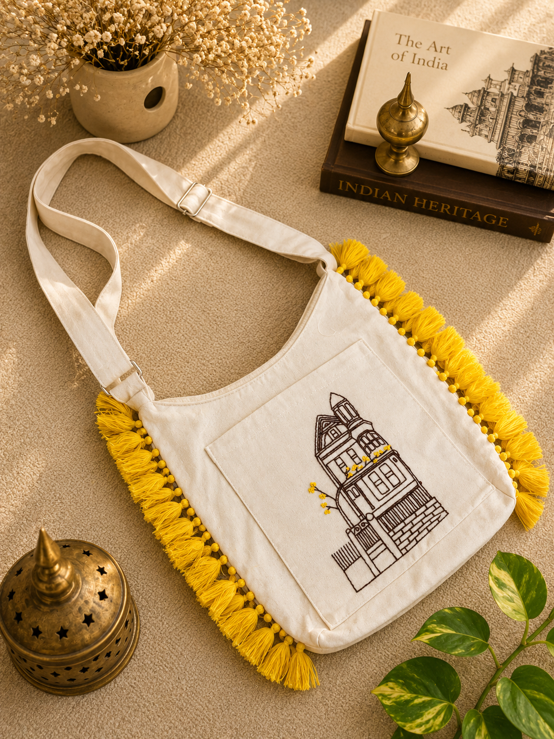 Cotton Jhola Bag For Market Shopping