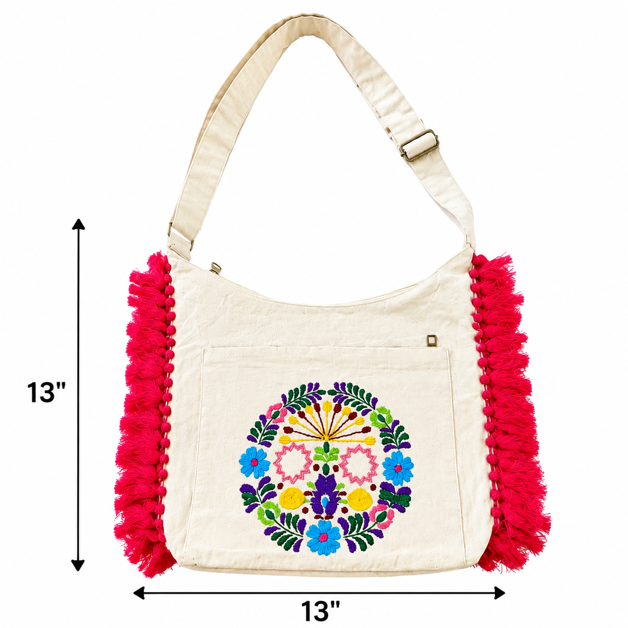 Cotton Travel Jhola Bag Women