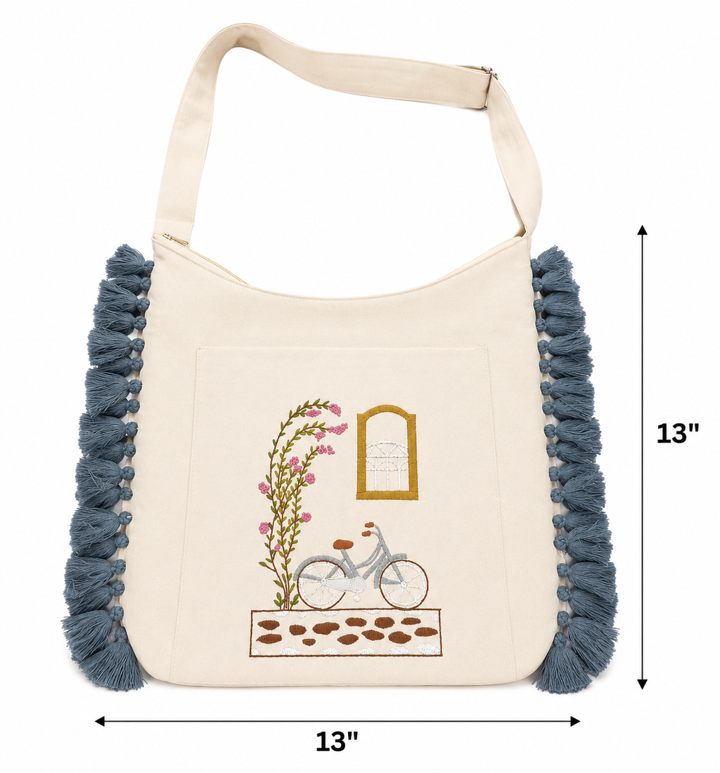 Lightweight Cotton Jhola Bag Rainy Season