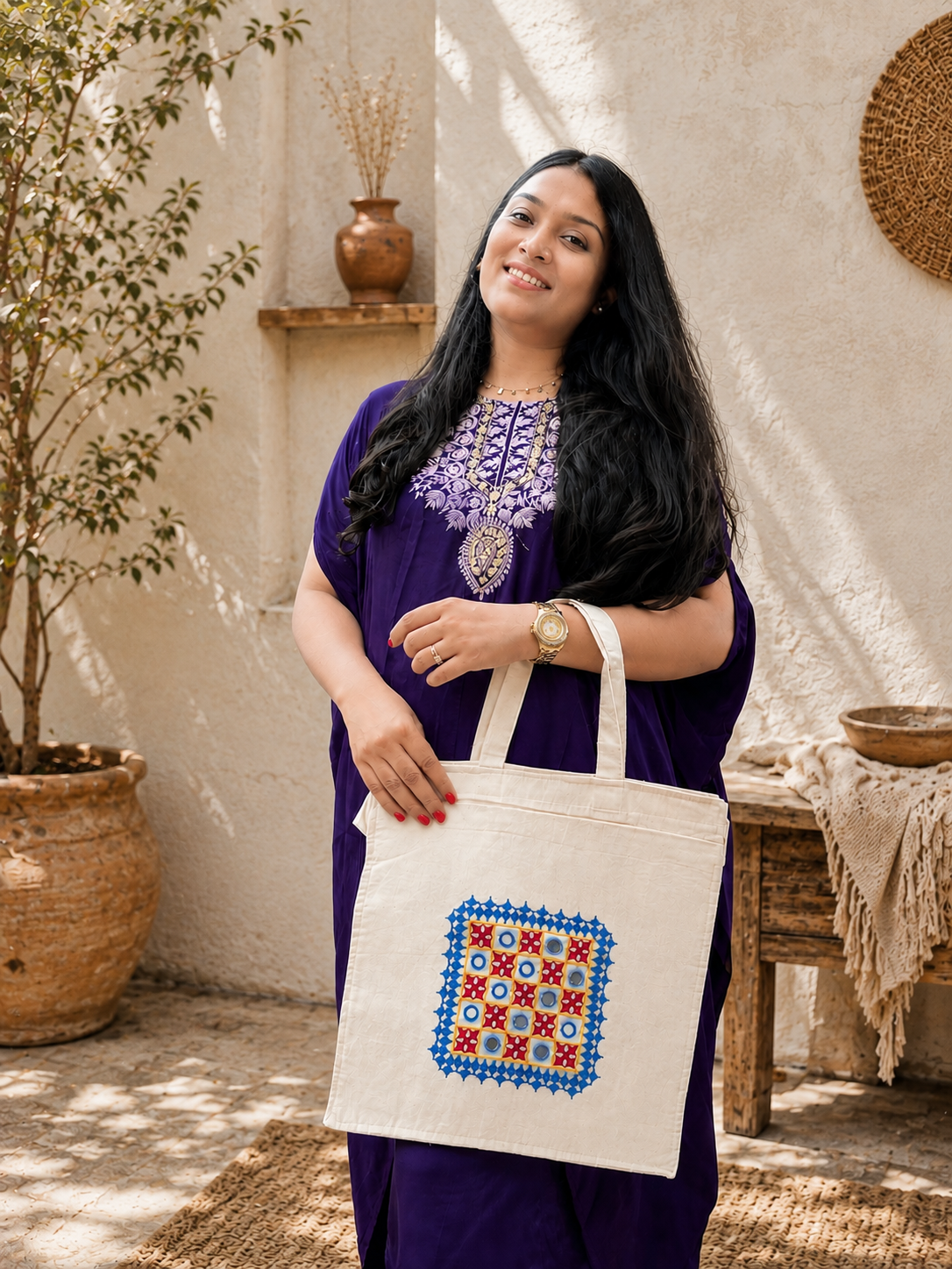 Cotton Tote Bags For Ladies