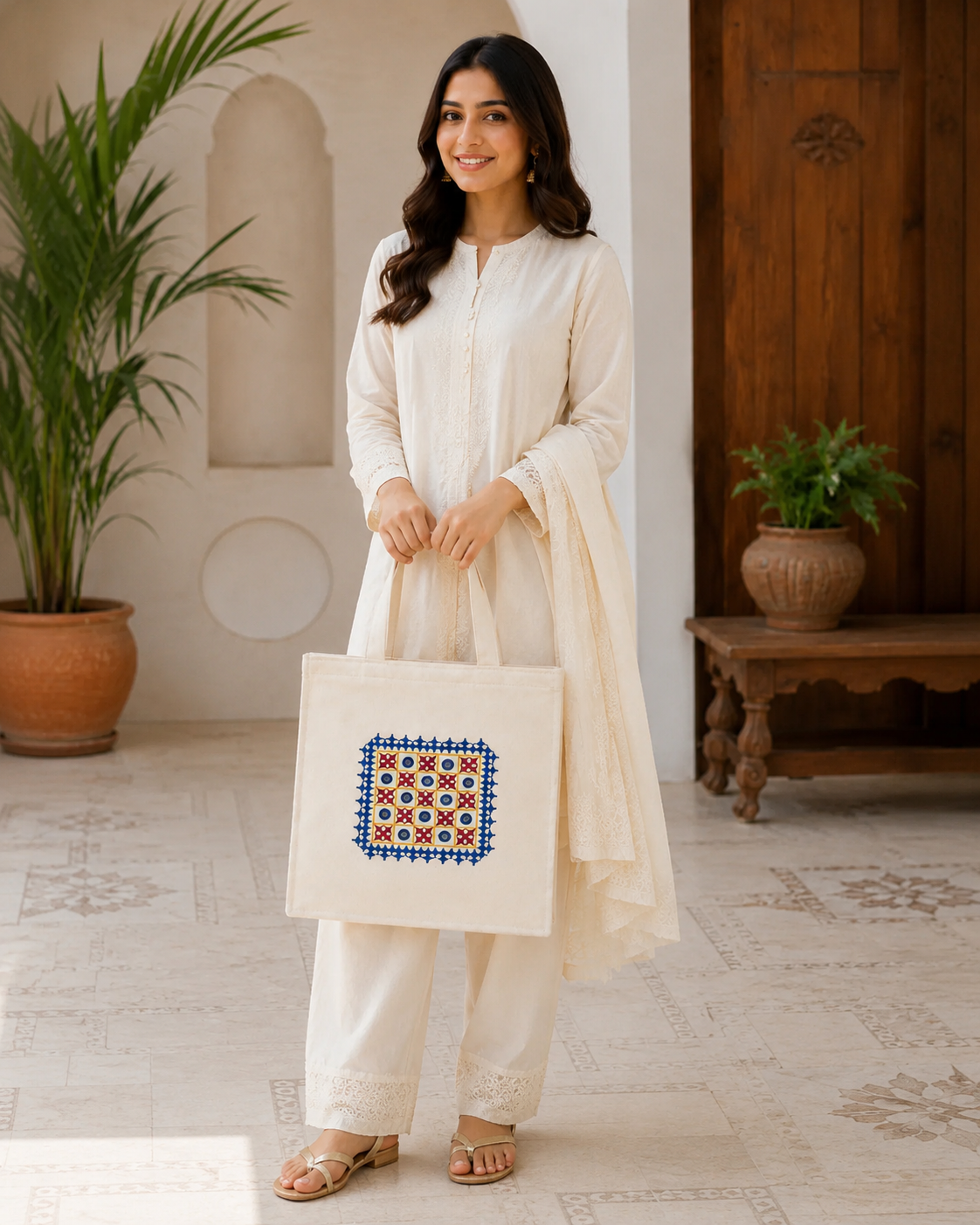 Cotton Tote Bags For Ladies