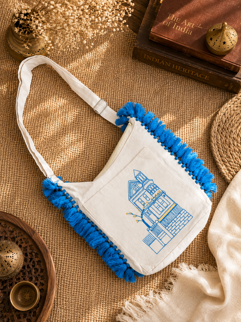 Cotton Jhola Bag For Market Shopping