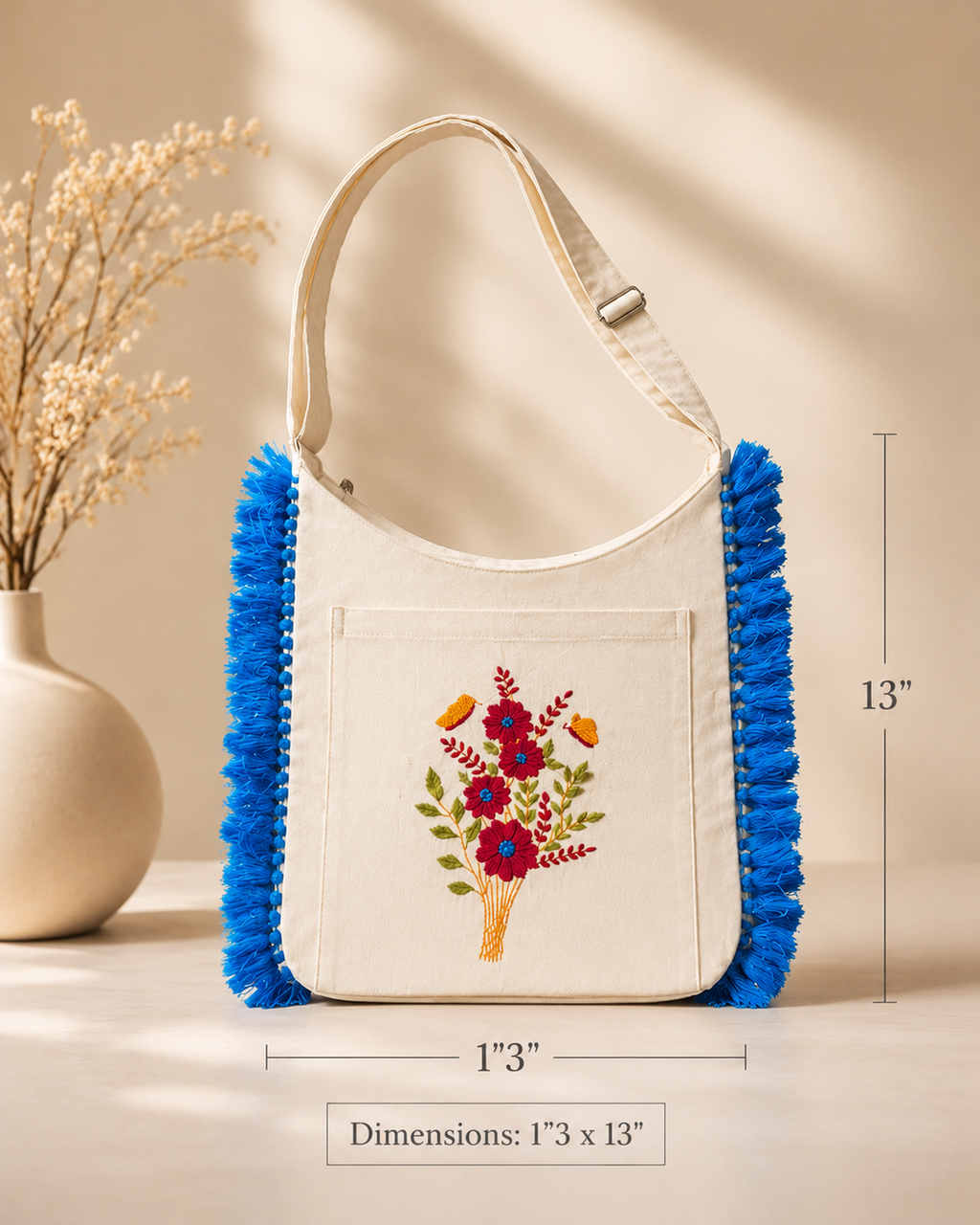 Handmade Embroidered Jhola Bag Ladies