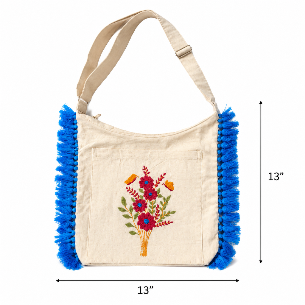 Handmade Embroidered Jhola Bag Ladies