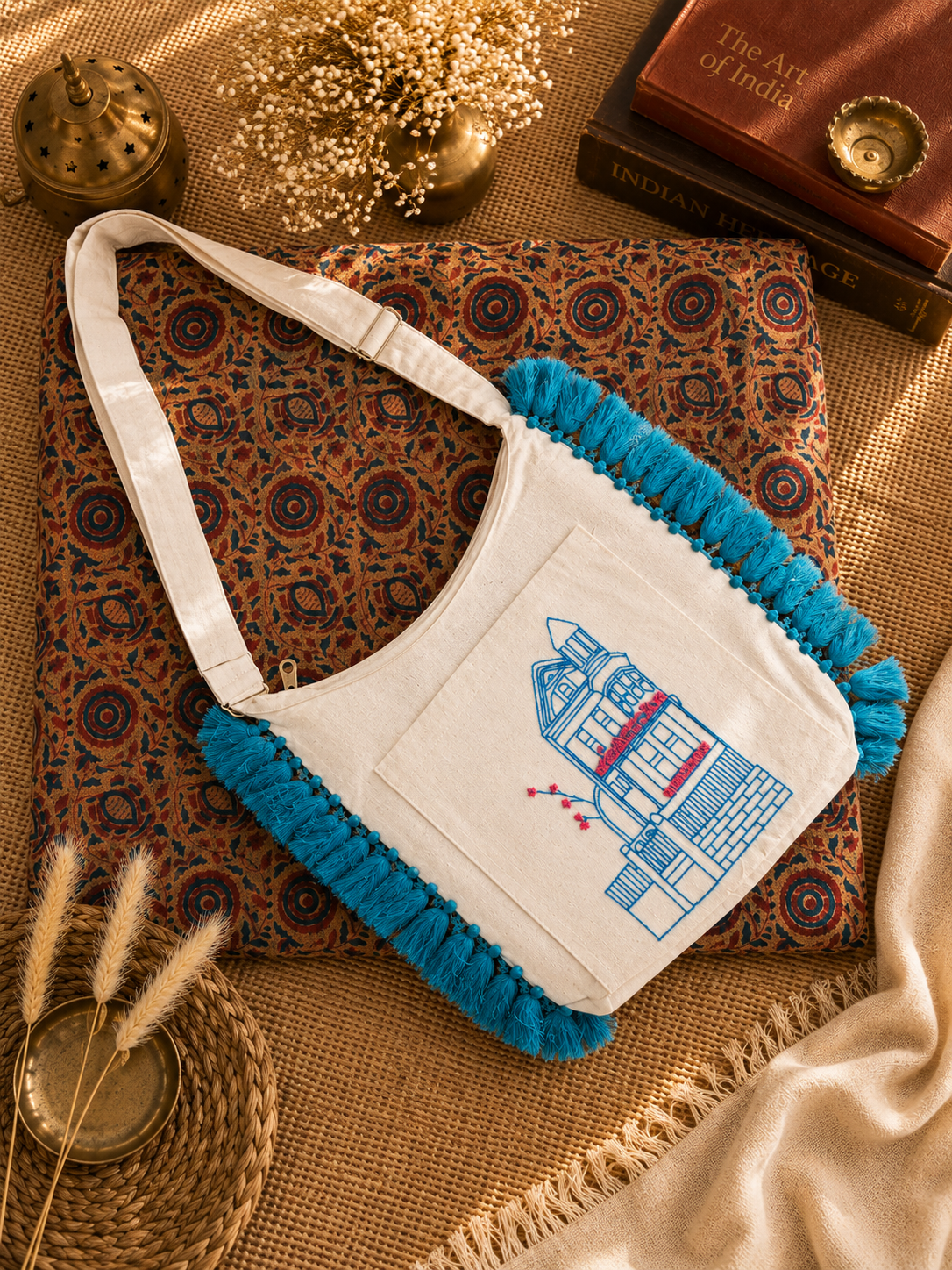 Cotton Jhola Bag For Market Shopping
