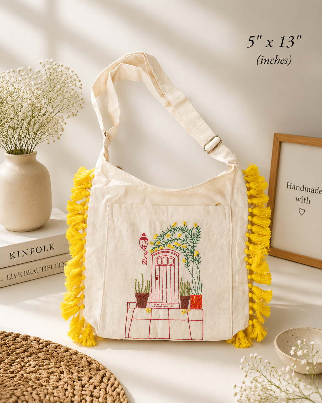 Cotton Gym Jhola Bag Women