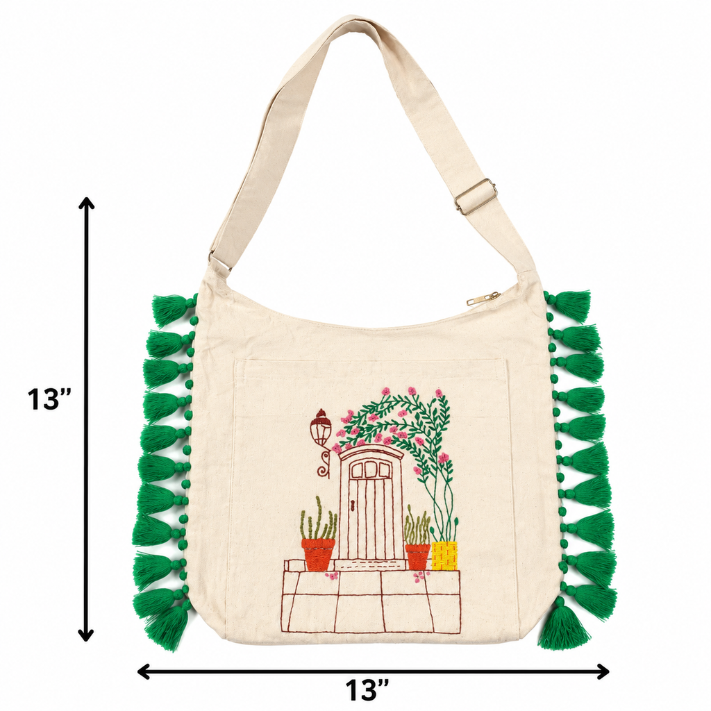 Bridal Cotton Jhola Bag Ladies