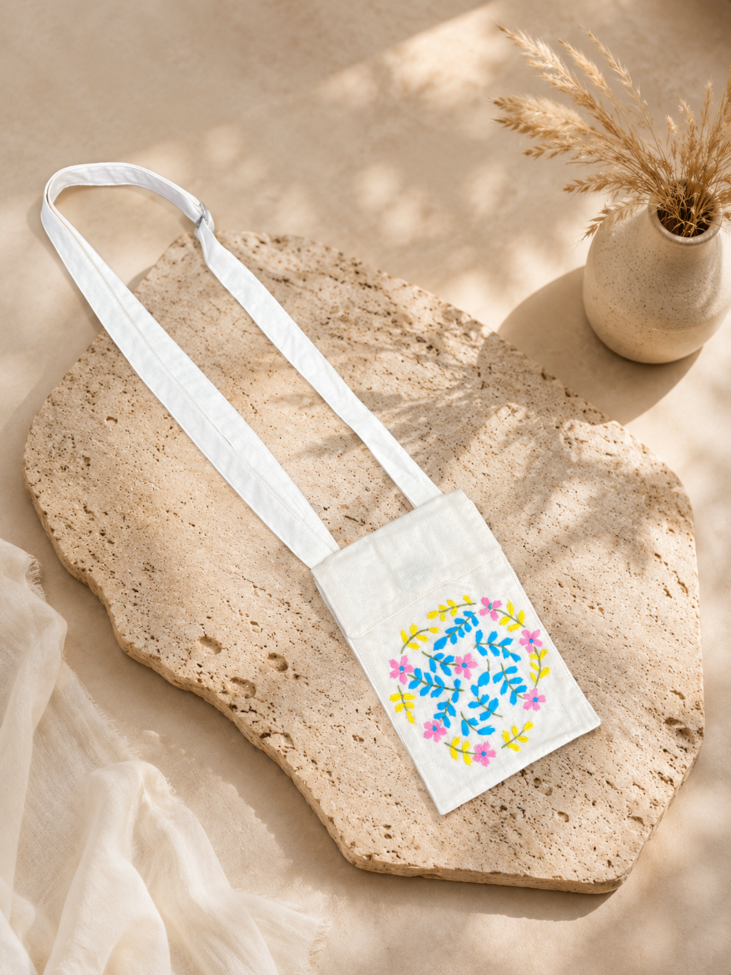 Handcrafted Embroidered Phone Cover