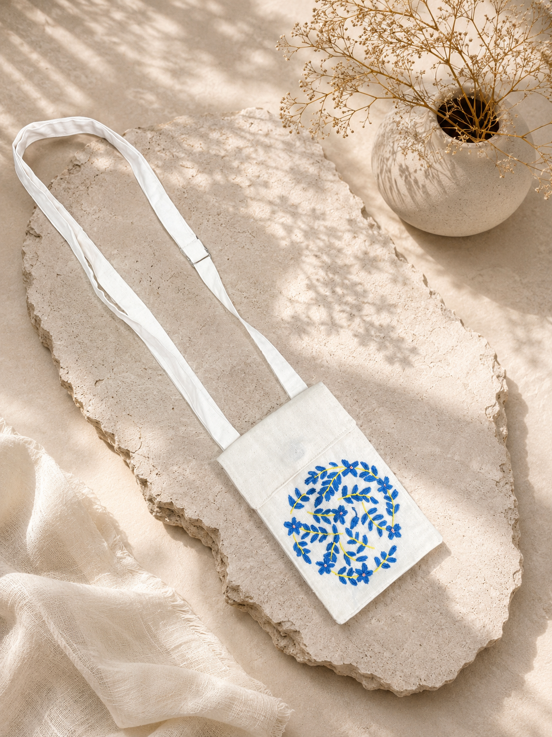Handcrafted Embroidered Phone Cover