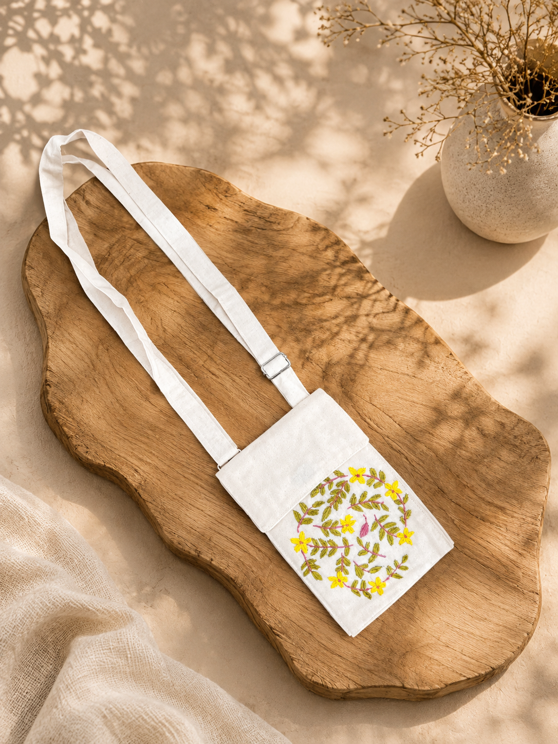 Handcrafted Embroidered Phone Cover