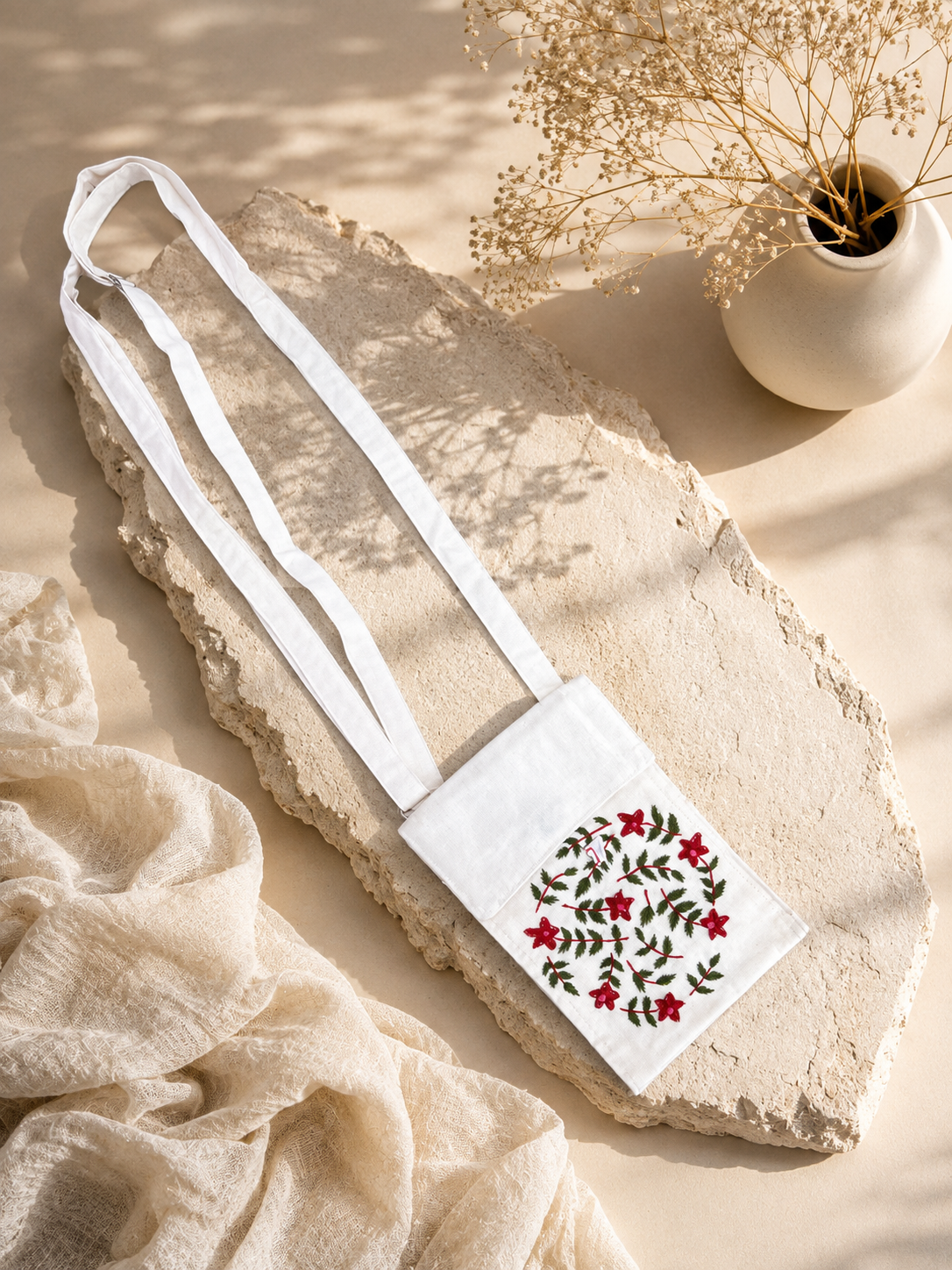 Handcrafted Embroidered Phone Cover