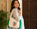 Handloom Cotton Jhola Bag Women