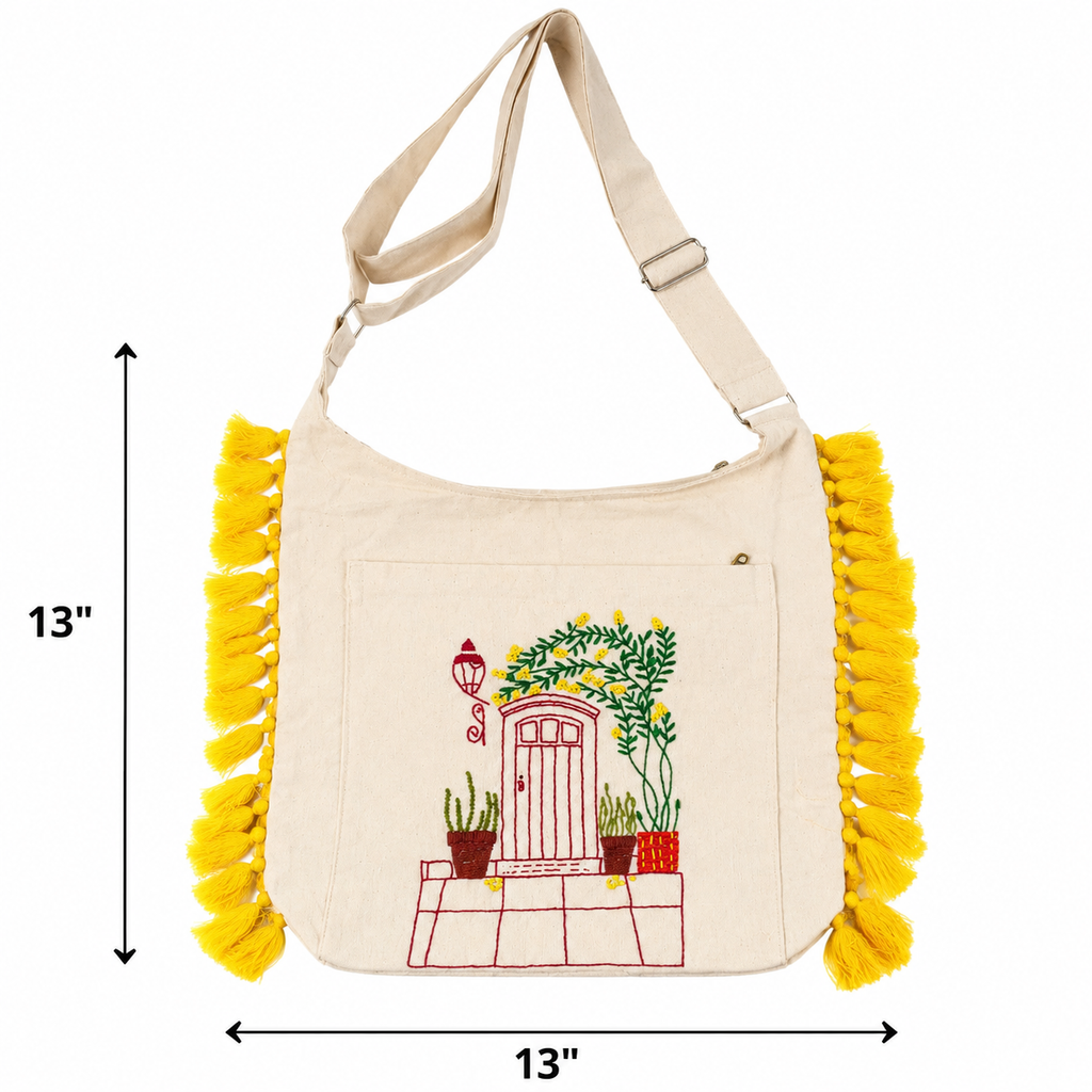 Cotton Gym Jhola Bag Women