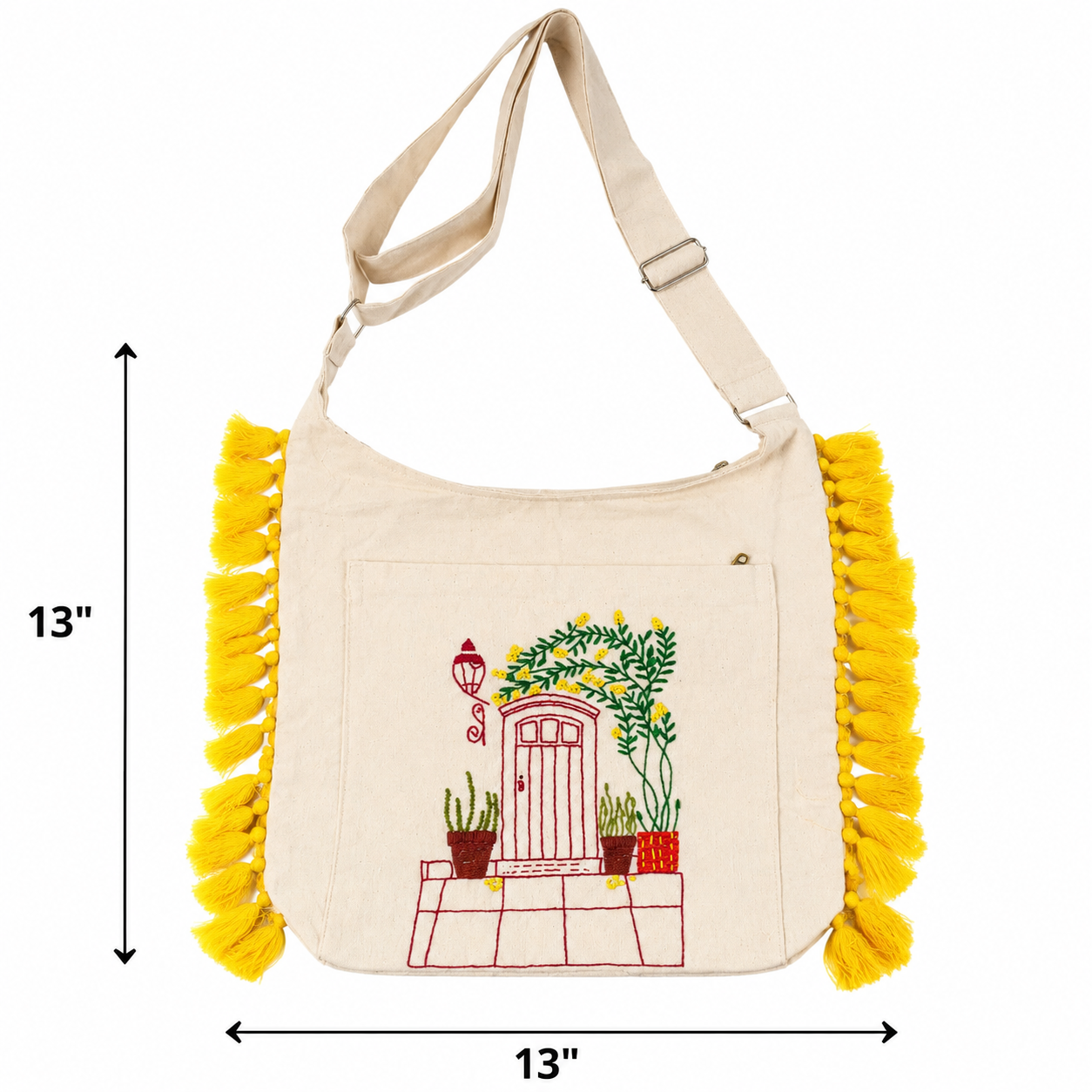 Cotton Gym Jhola Bag Women