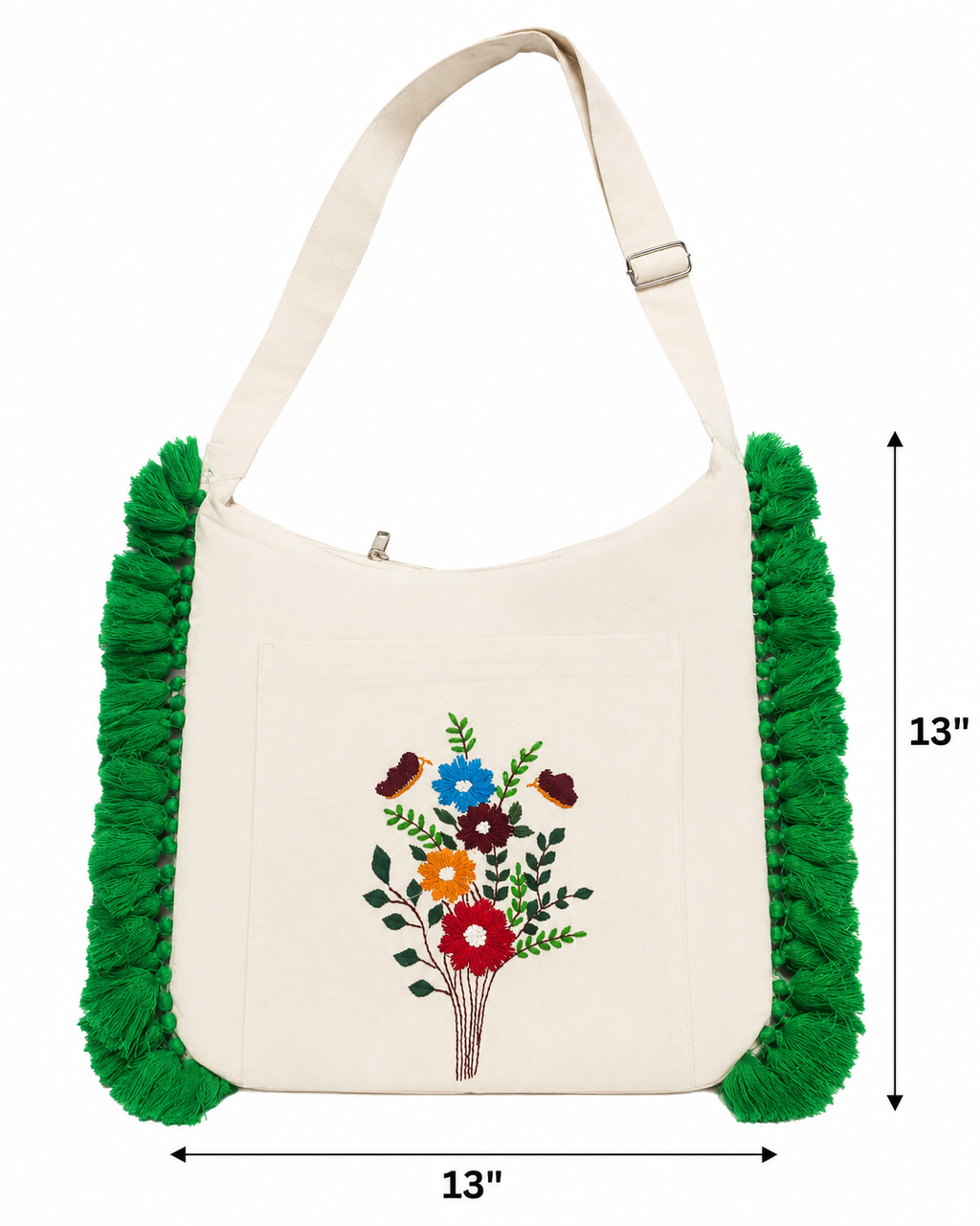 Handloom Cotton Jhola Bag Women