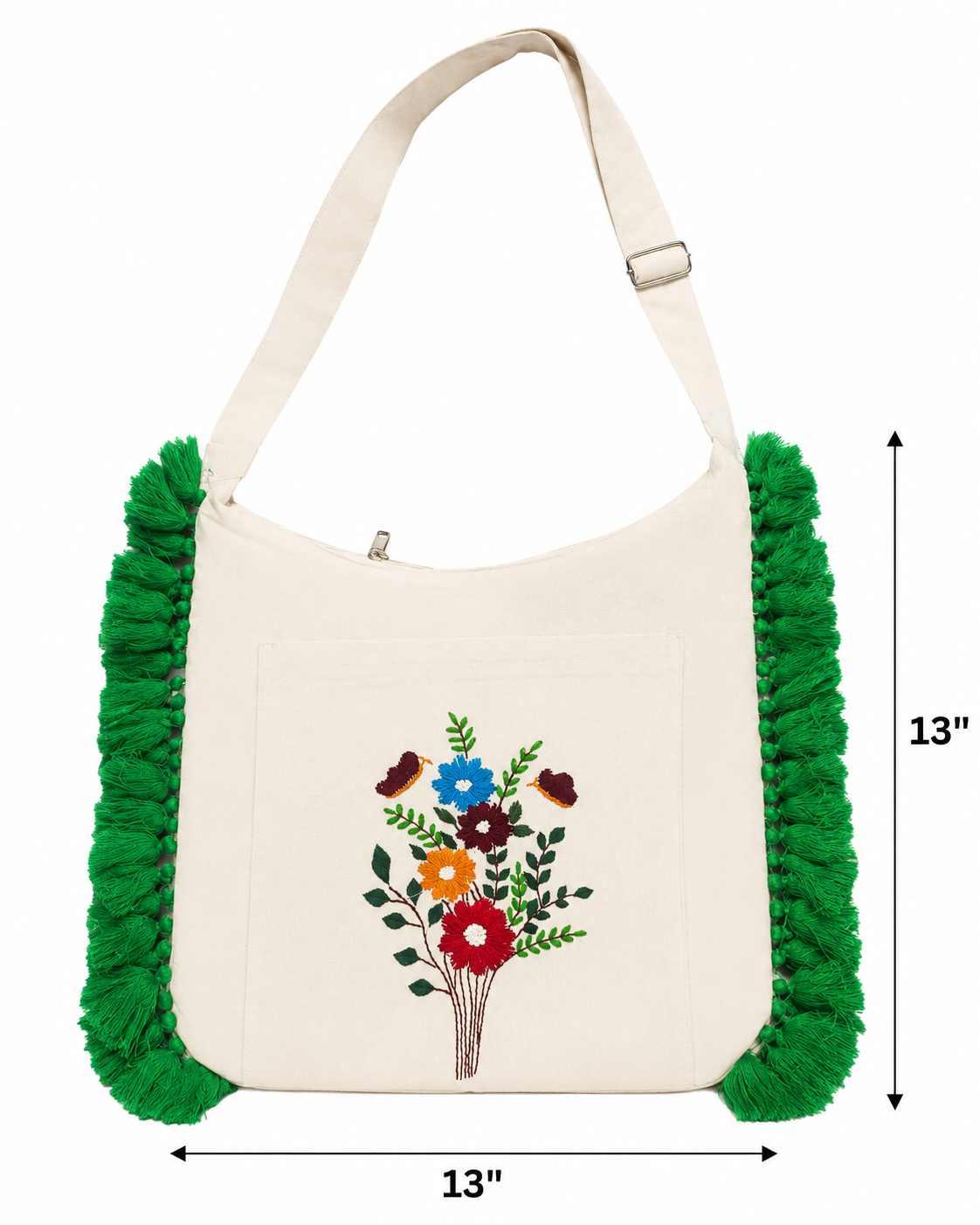Handloom Cotton Jhola Bag Women