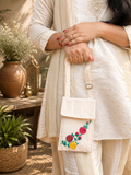 Handcrafted Royal Embroidery Mobile Cover