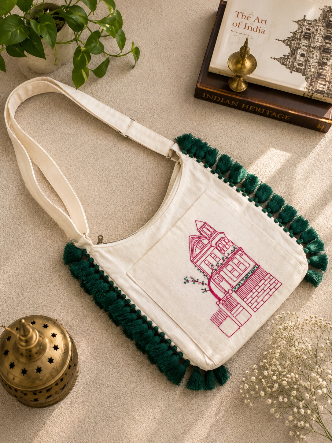 Cotton Jhola Bag For Market Shopping