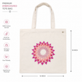Embroidered Cotton Tote Bag Women