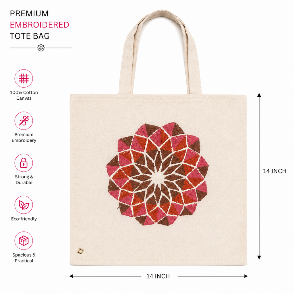 Cotton Tote Bag For College Girls