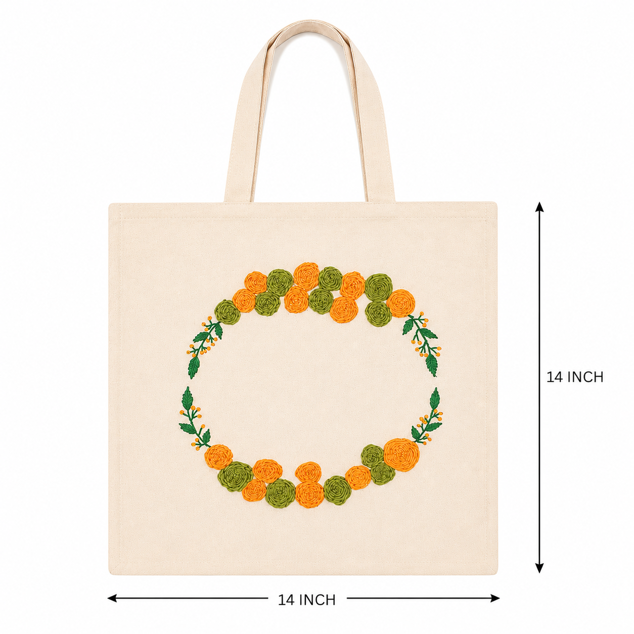 Indian Hand Embroidered Tote Bag Ladies