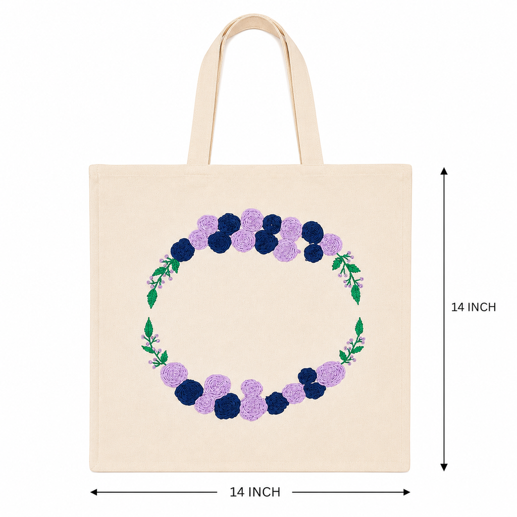 Cotton Tote Bag For Working Women