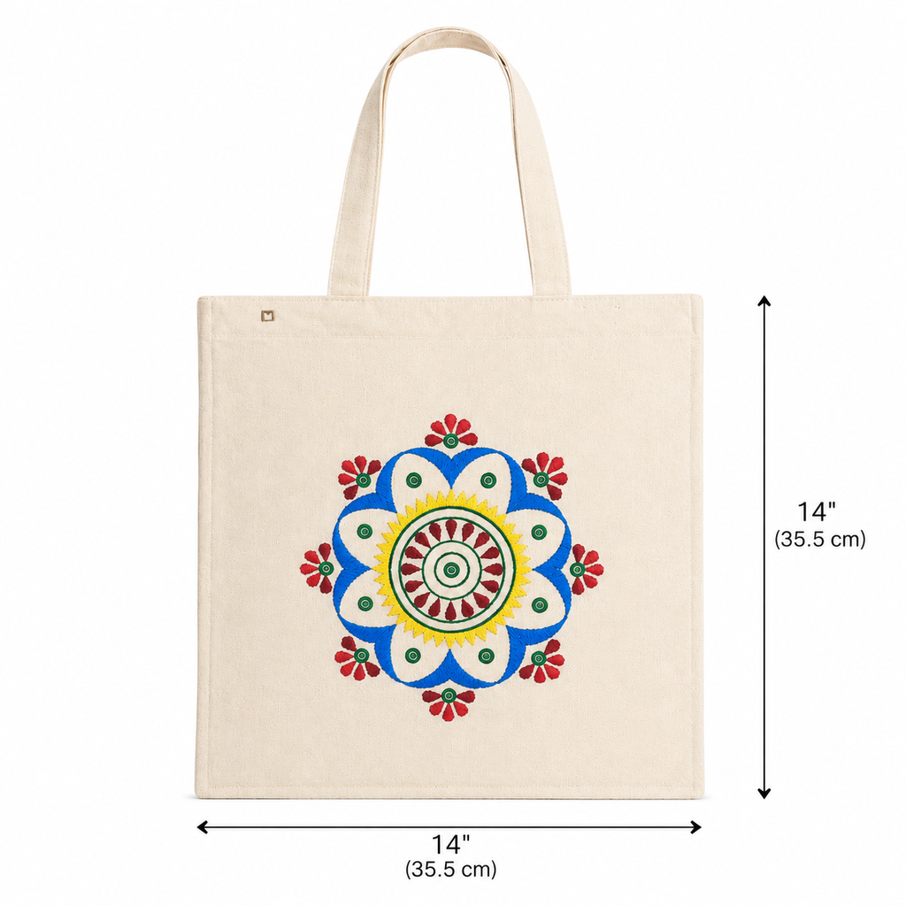 Cotton Travel Tote Bag For Ladies