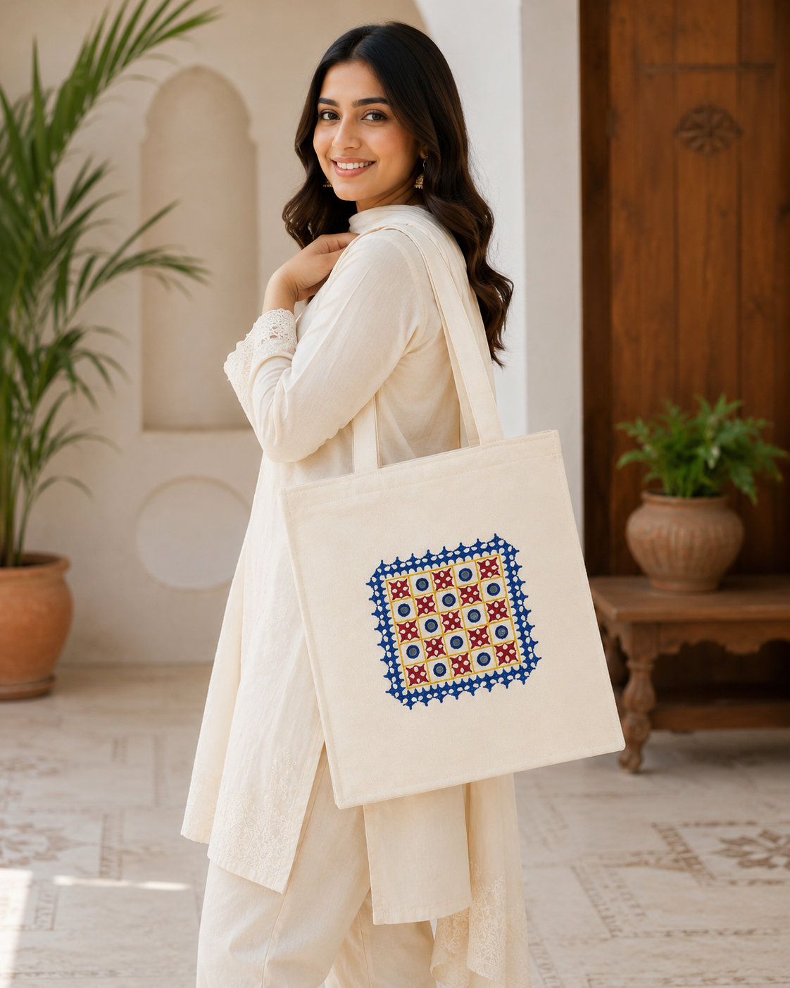 Cotton Tote Bags For Ladies