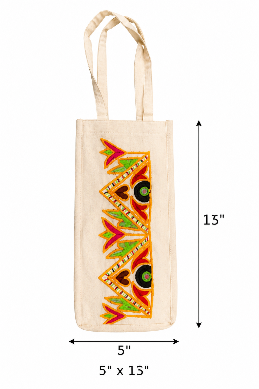 Cotton Water Bottle Bag Ladies