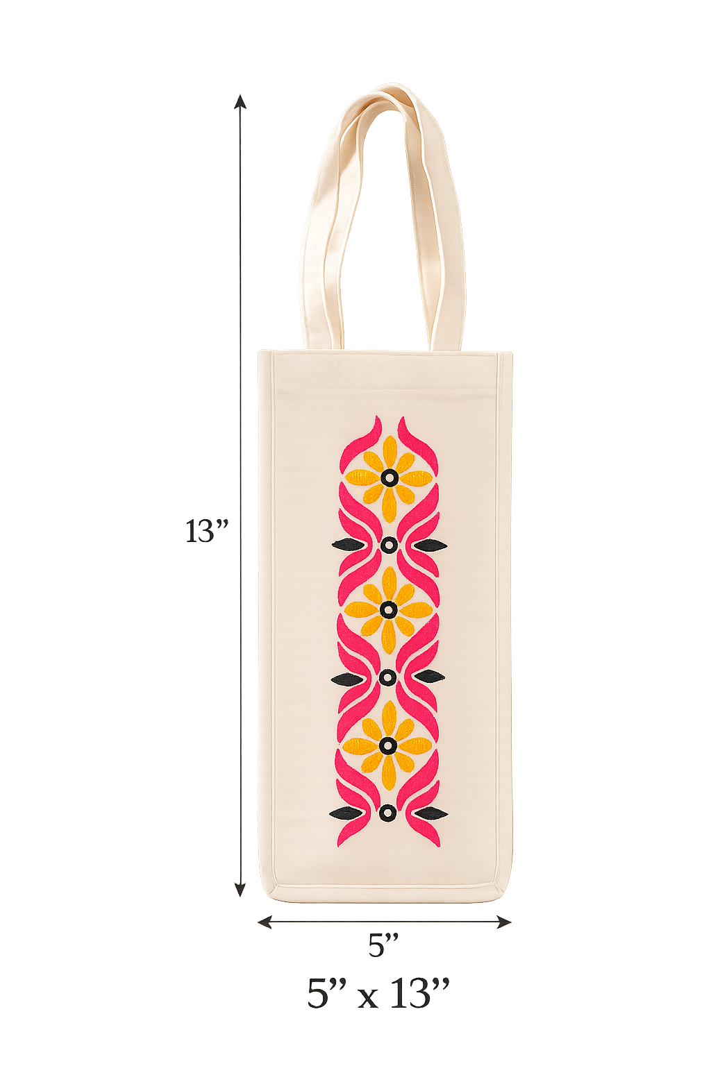 Handmade Cotton Bottle Bag Gift
