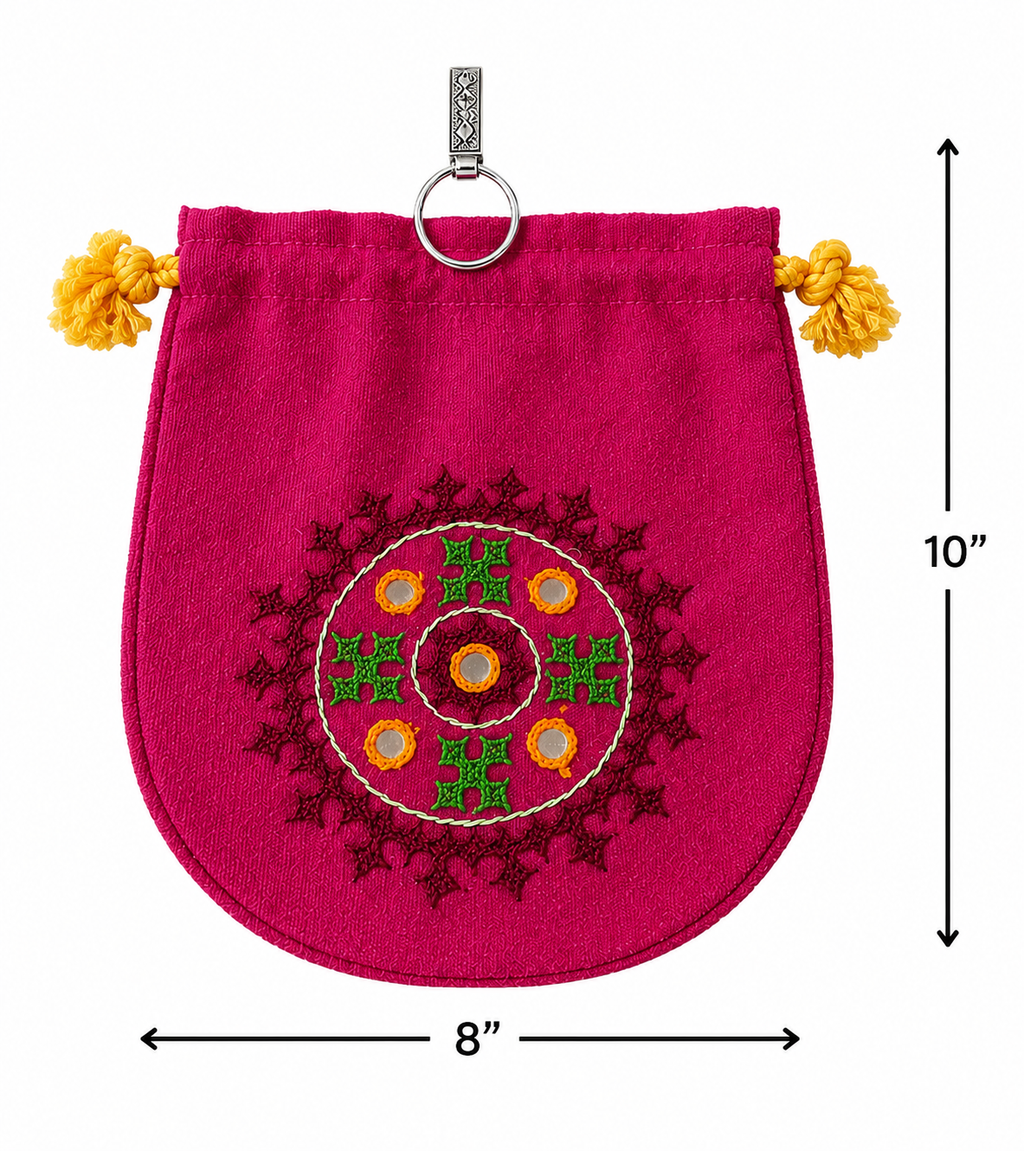 Festive Cotton Batwa Potli Ladies