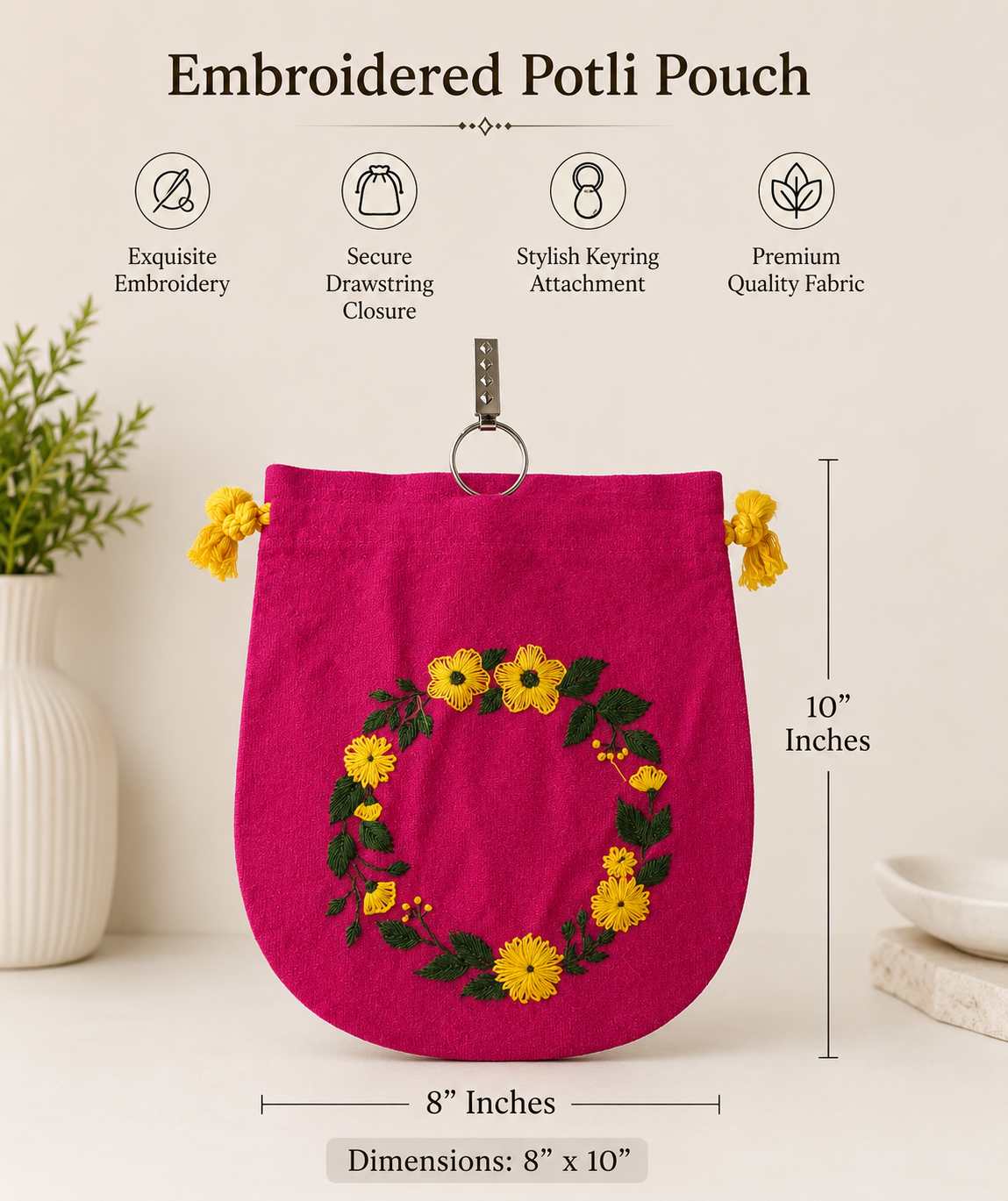 Cotton Batwa Potli Bag Eid