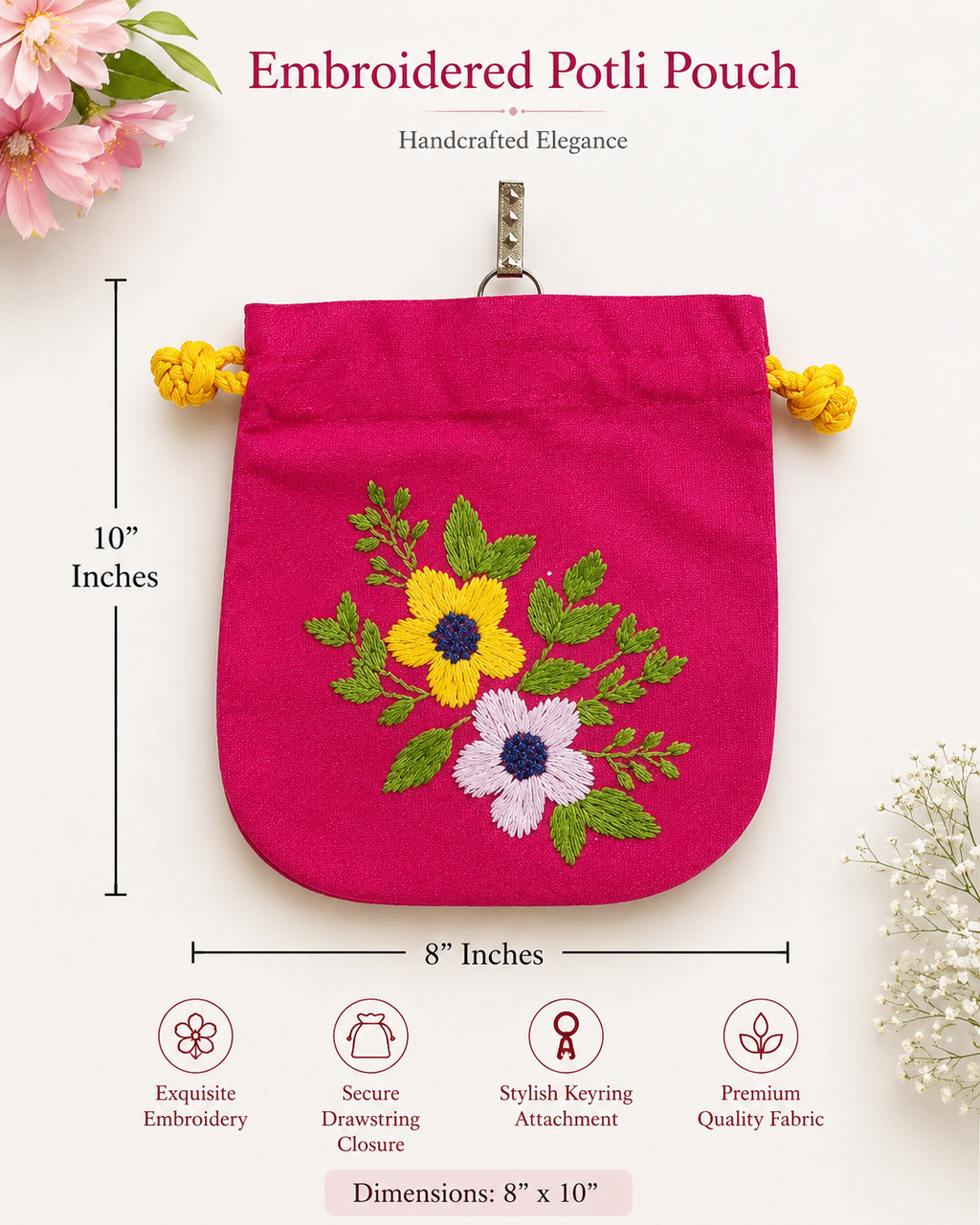 Eco Cotton Batwa Potli Ladies