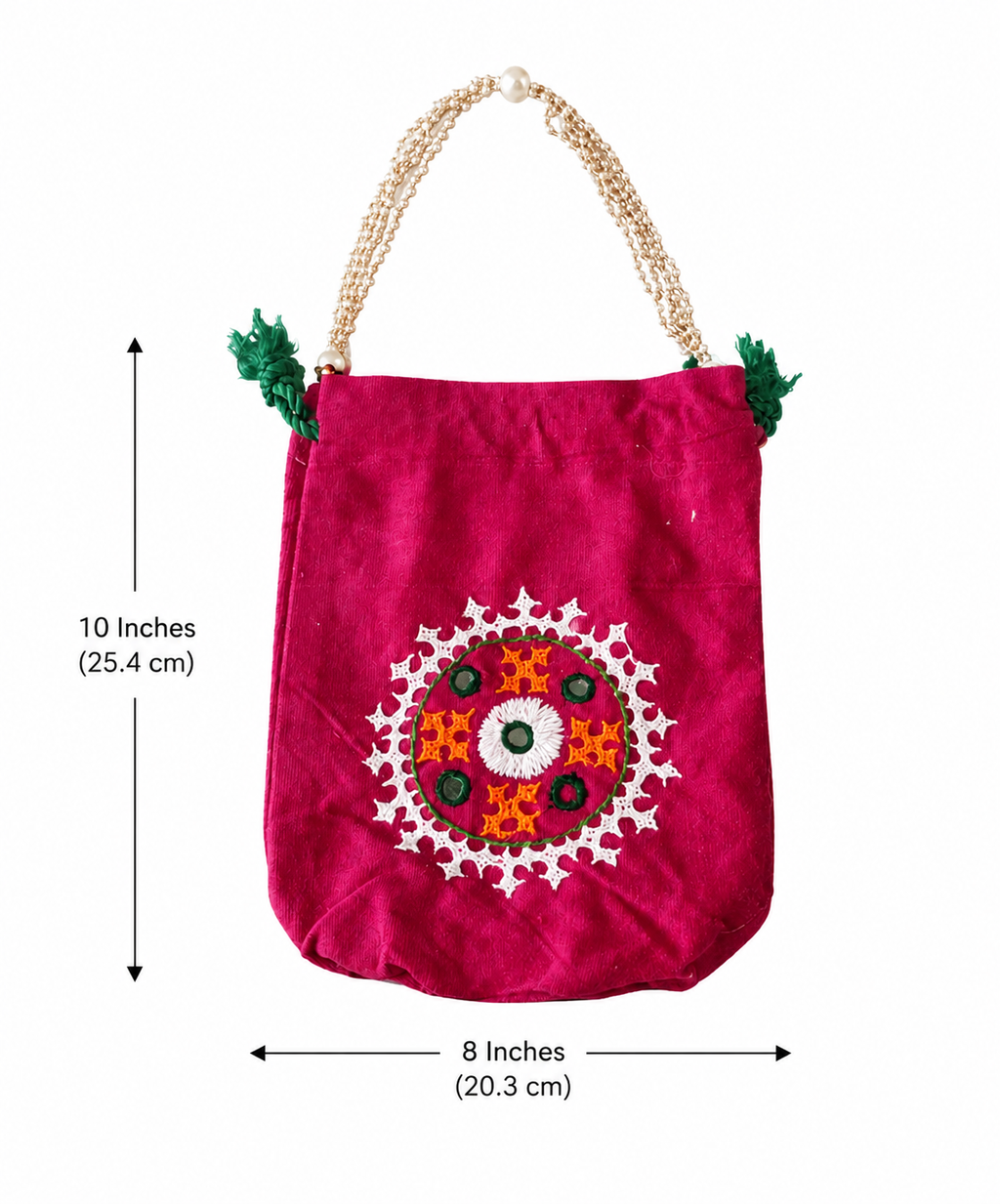 Cotton Travel Batwa Potli Ladies