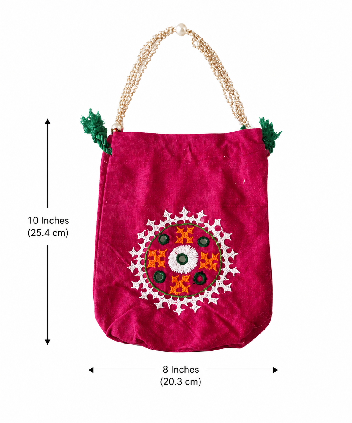 Cotton Travel Batwa Potli Ladies