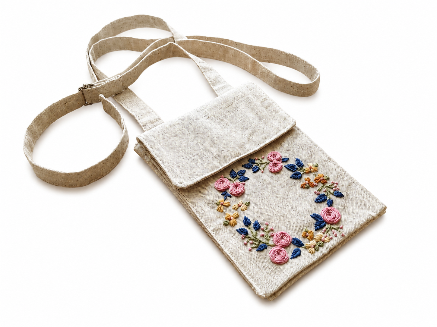 Embroidered Phone Pouch | Embroidered Mobile Cover
