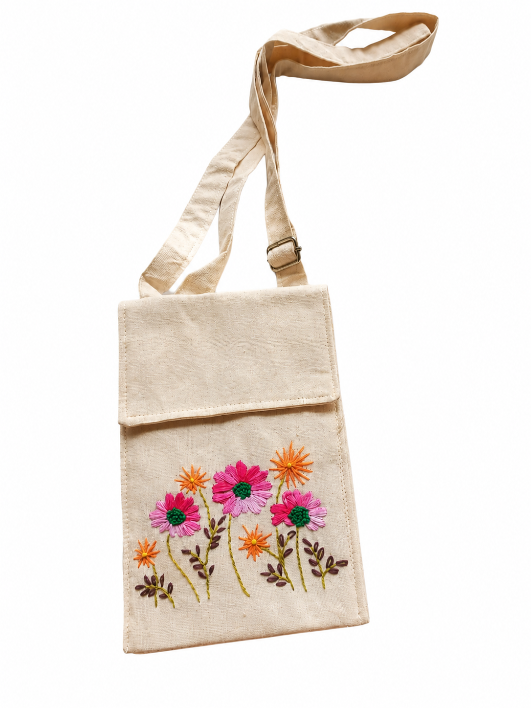 Handcrafted Floral Phone Bags For Women