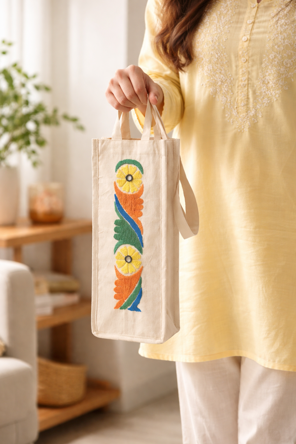 Handmade Water Bottle Bag