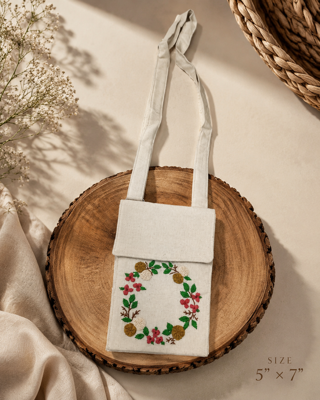 Handmade Mobile Pouch For Girls