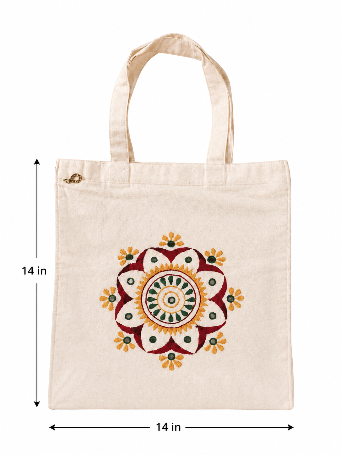Handmade Embroidered Large Tote Bags For Womens
