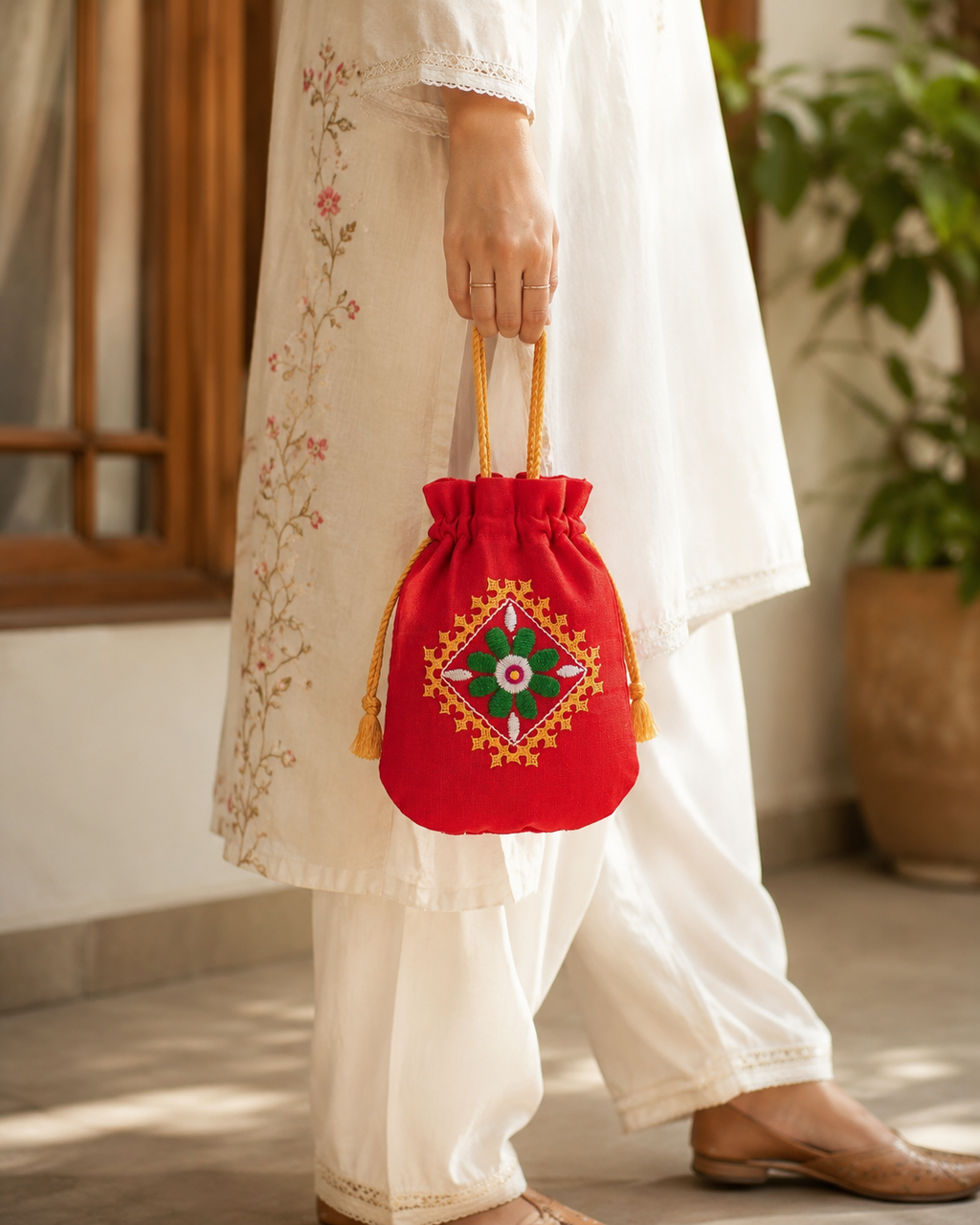 Hook Based Batwa | Potli Bag India