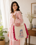 Khadi Jhola Bag | Hand Embroidered Cotton