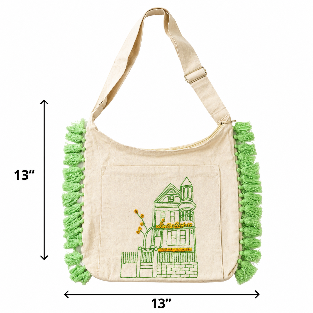 Festive Embroidered Jhola Bag Ladies
