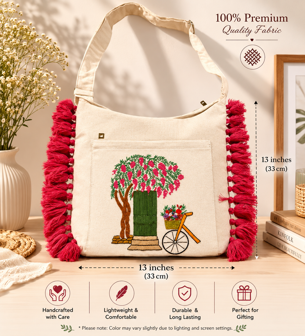 Cotton Jhola Bag Corporate Gift Women