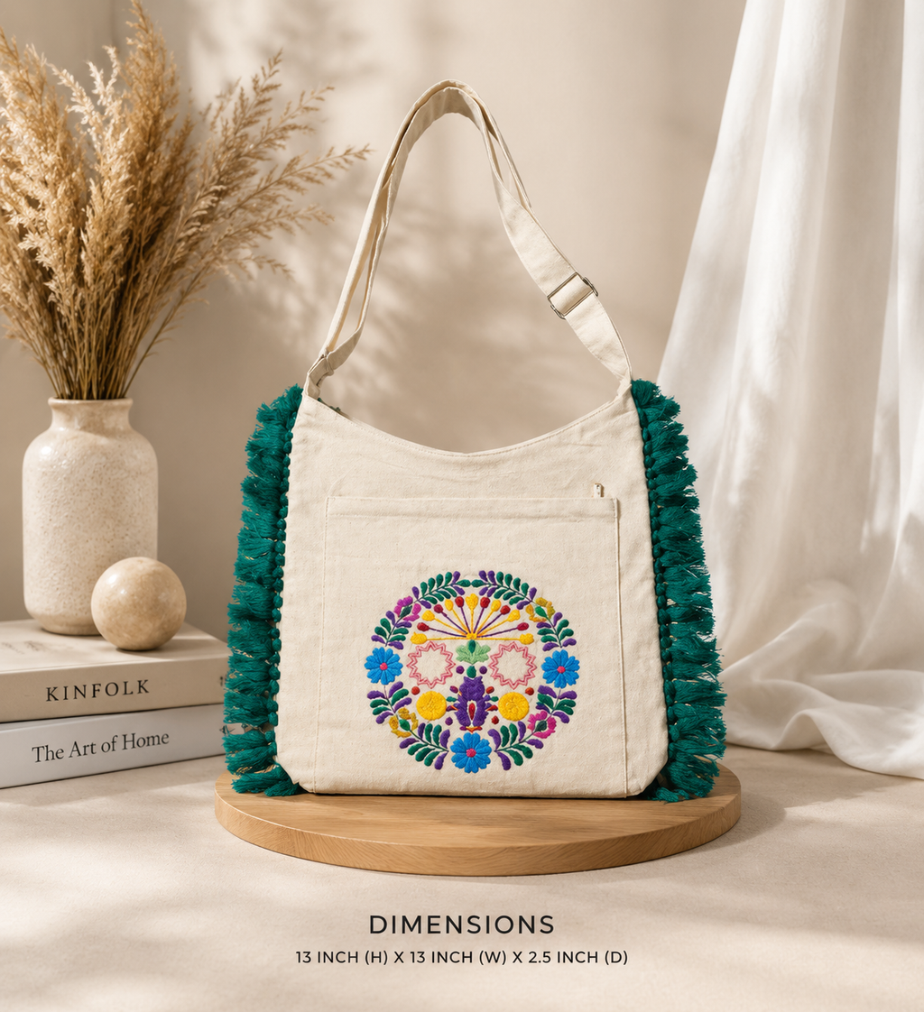 Cotton Jhola Bag For Working Women