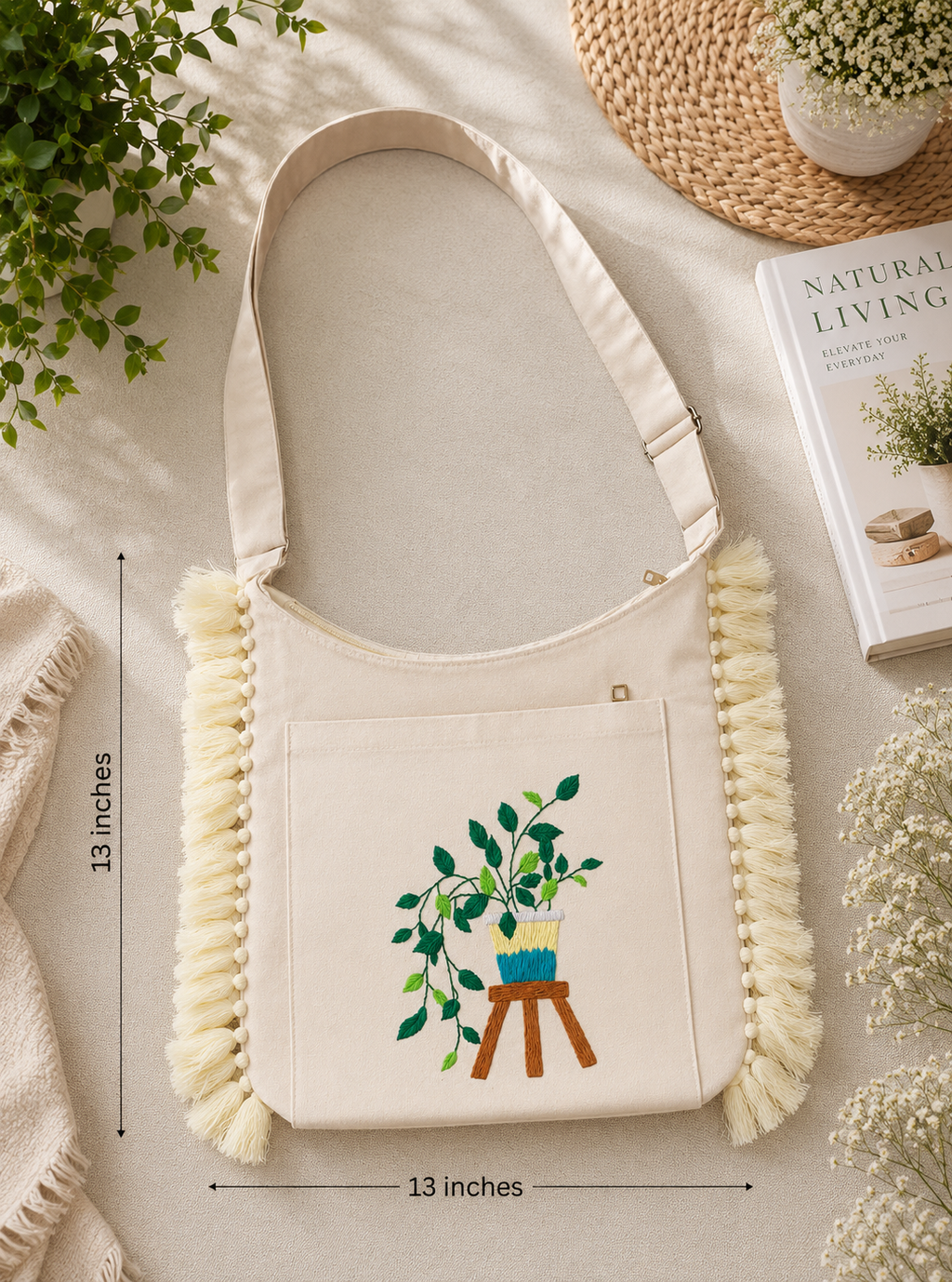 Handcrafted Jhola Bag Gift Women