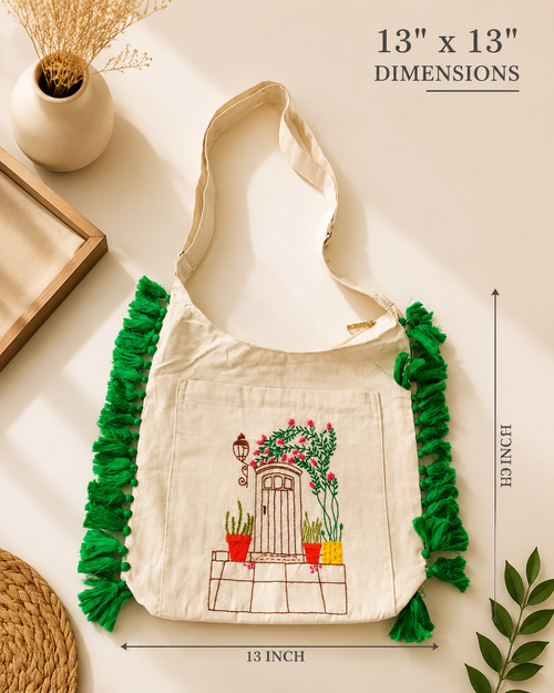 Bridal Cotton Jhola Bag Ladies